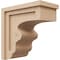 Ekena Millwork 7"W x 14"D x 14"H Classic Highland Rough Cedar Woodgrain TimberThane Corbel, Primed Tan CORUR07X14X14HLDRCPR - alternate 1